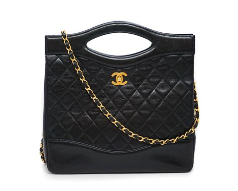 chanel classic shopping bag.